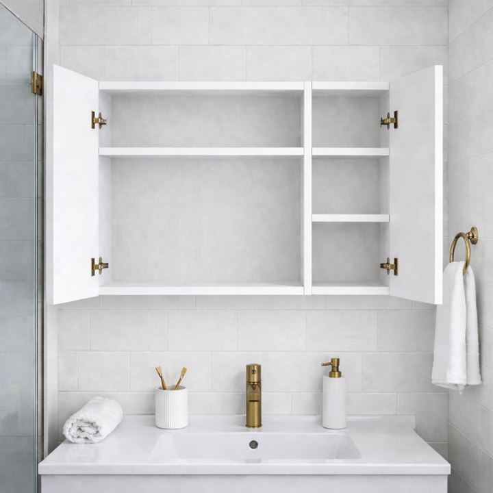 Üç Kapaklı Banyo Dolabı