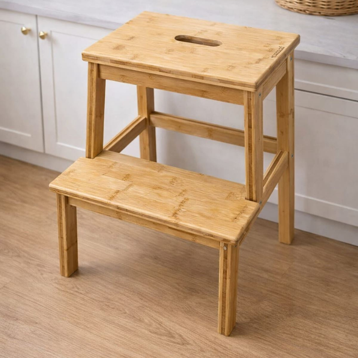 Mutfak Tabure Merdiven BAMBU