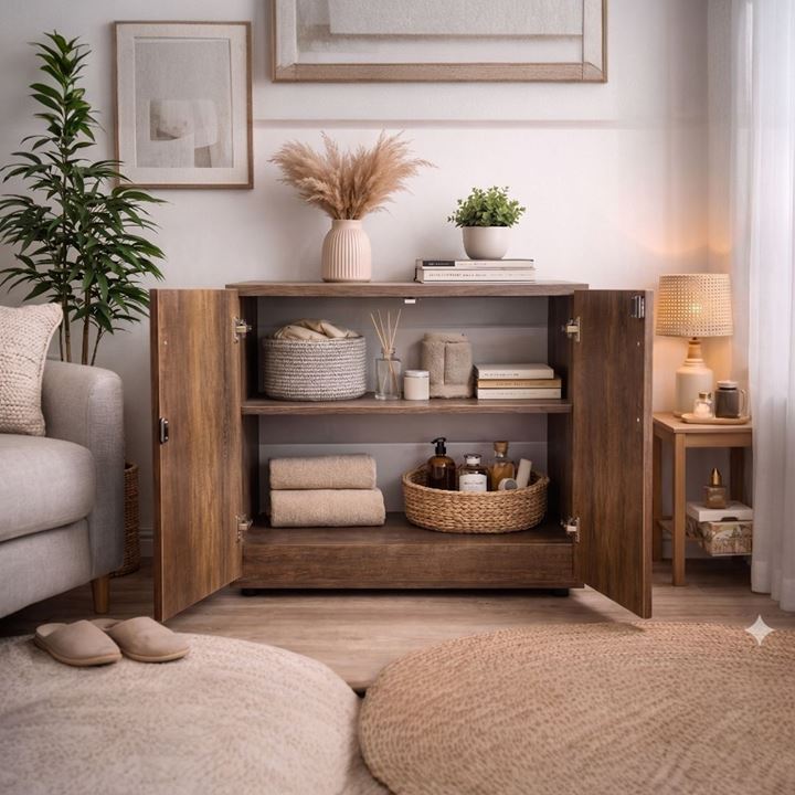 2 KAPAKLI ÇOK AMAÇLI DOLAP - DOSYA DOLABI