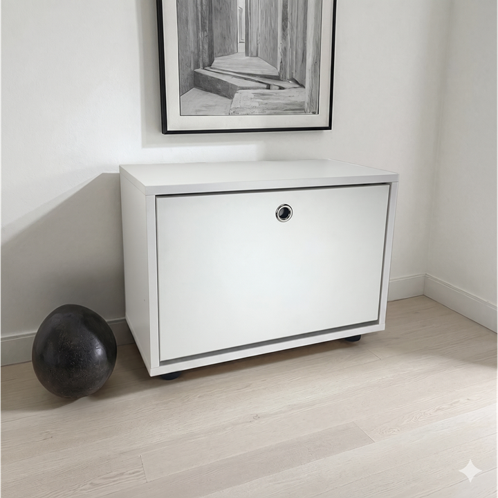 TEK KAPAK AYAKKABILIK - BEYAZ