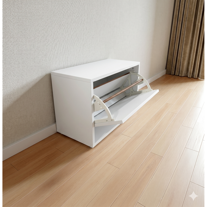 TEK KAPAK AYAKKABILIK - BEYAZ