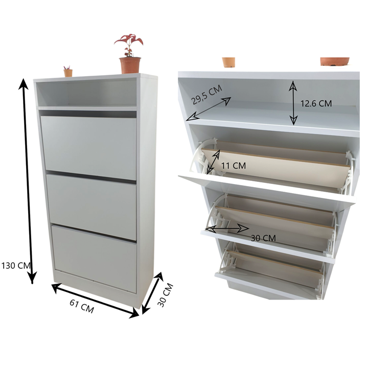 Raflı Ayakkabılık